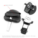 Plug-In Driver Backrest + Mounting Kit For Indian Chief Chieftain 2014-18 Black Generic