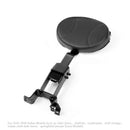 Plug-in Driver Backrest w/ Mounting Kit For Indian Chief 2014-2018 Black Generic