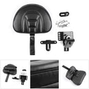 Adjustable Plug-In Driver Rider Backrest Kit For Harley Touring Road King 97-17B