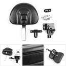 Adjustable Plug-In Driver Rider Backrest Kit For Harley Touring Road King 97-17B Generic
