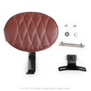 1x For Harley Driver Seat Rider Backrest Back Rest Fatboy Heritage Softail 07-17 Generic