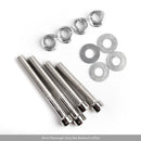 Sissy Bar Backrest w/Pad For Harley Sportster Iron Nightster 883 1200 XL 2004-2016 Generic