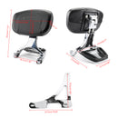 Sissy Bar Backrest w/ Luggage Rack For 2006-2018 Sportster 883 1200 48 Generic