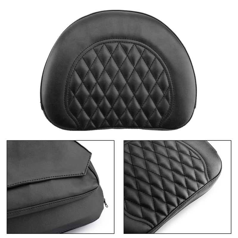 Driver Rider Backrest Cushion Pad For Touring Road Gilde FLTR Road King