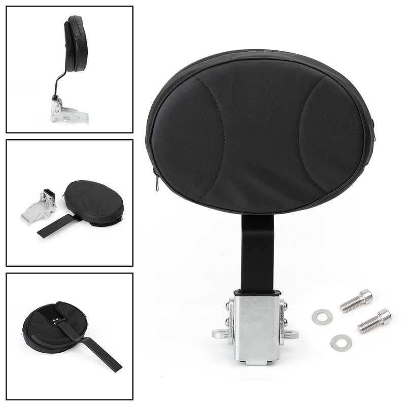 Driver Backrest For Victory High Ball Dyna Softail Touring 10-19 Generic