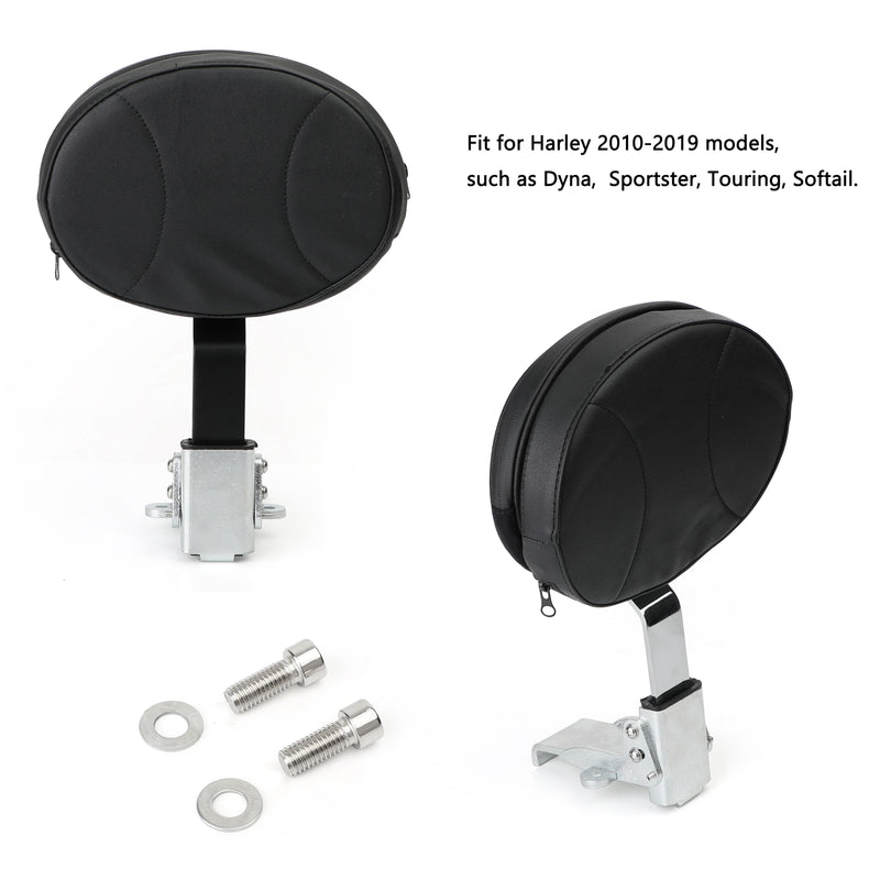 Generic Driver Backrest For Victory High Ball Vision Tour Dyna Softail Touring 10-19
