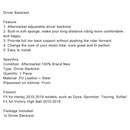 Driver Backrest For Victory High Ball XL 883 1200 Sportster 10-19 Generic