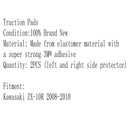 Tank Traction Pads Side Gas Knee Grip for Kawasaki ZX10R ZX1000 Ninja 2008-2010 Generic