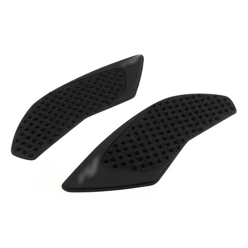 Black Side Gas Tank Traction Pads Knee Grip Protector For Yamaha R1 2015