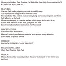 Tank Traction Pads Side Gas Knee Grip Protector For BMW R1200GS LC ADV 2008-2017 Generic