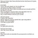 Tank Traction Pads Side Gas Knee Grip Protector For Aprilia RSV4 2010-2016 Black Generic