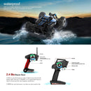 RC Car Off-Road Buggy Electric Wltoys A959 1/18 Scale 2.4G 4WD RTR Blue/Red