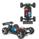 RC Car Off-Road Buggy Electric Wltoys A959 1/18 Scale 2.4G 4WD RTR Blue/Red