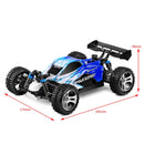 RC Car Off-Road Buggy Electric Wltoys A959 1/18 Scale 2.4G 4WD RTR Blue/Red