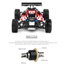 RC Car Off-Road Buggy Electric Wltoys A959 1/18 Scale 2.4G 4WD RTR Blue/Red
