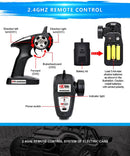 RC Car High Speed Remote Control Electric Off Road Desert Buggy Vehicle 1/16 2WD Blue/Red