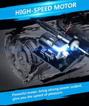 RC Car High Speed Remote Control Electric Off Road Desert Buggy Vehicle 1/16 2WD Blue/Red