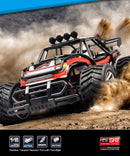 RC Car High Speed Remote Control Electric Off Road Desert Buggy Vehicle 1/16 2WD Blue/Red