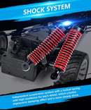 RC Car High Speed Remote Control Electric Off Road Desert Buggy Vehicle 1/16 2WD Blue/Red