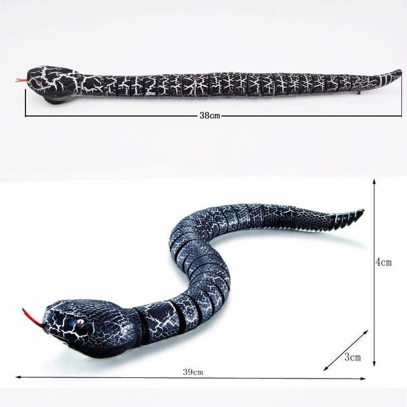RC Snake Rattlesnake Animal Trick Terrifying Mischief Random Remote Control