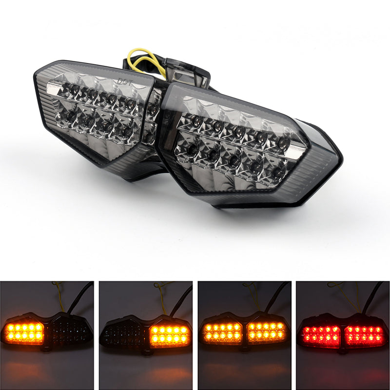 Integrated LED Tail Light Signals for Yamaha YZF R6 2003-2005 R6S 06-2008 Generic