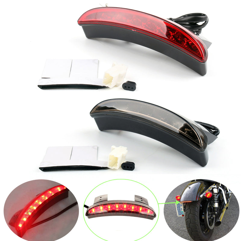 Rear Fender LED Brake Taillight For Harley XL 883 Iron Special Edition 2014 14 Generic