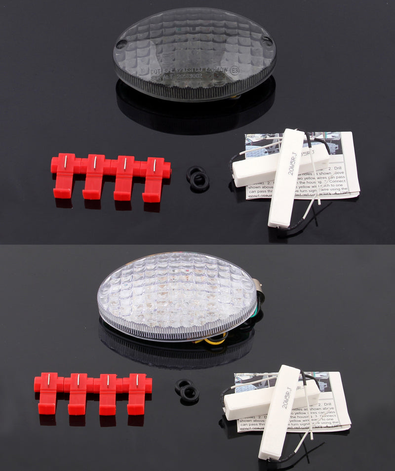 LED Taillight integrated Turn Signals Buell Blast Firebolt (02-03) 2 Color