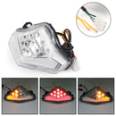 Integrated LED TailLight Turn Signals For Kawasaki ER-6 N/F 212-214 Smoke