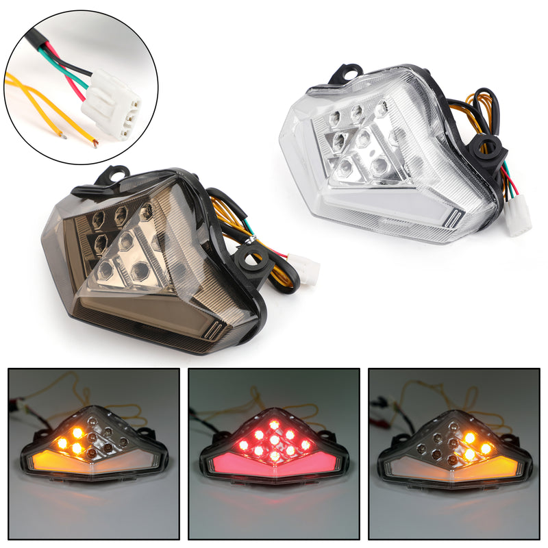 Integrated LED TailLight Turn Signals For Kawasaki ER-6 N/F (12-2014) 2 Color