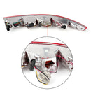 Left/Right Lower Tail light Lamp Rear Reverse Bumper Light with 4 bulbs For Audi Q5 (2009-2015) Generic