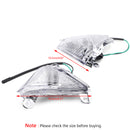 Front Turn Signals Lens For Kawasaki Ninja ZX6R ZX10R ZX14R EX650 ER-6N GTR1400