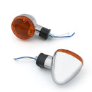 Turn Signal Bullet Lights Motor For Kawasaki Vulcan 800 Yamaha Road Star Generic