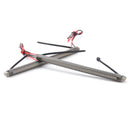 43mm-46mm Fork LED Turn Signal Strip Amber Light Kit For Harley Victory Honda Generic