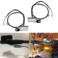1 Pair Universal Motorcycle LED Front Turn Signal Lamp Indicator Light Generic