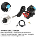 3D Printer MK8 Direct Drive Pulley Turbo Fan Extruder for CR-10 Ender3 12V/24V