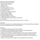 3D Printer Filament 1.75mm PETG 1kg For Drawing Print Pen MakerBot Blue