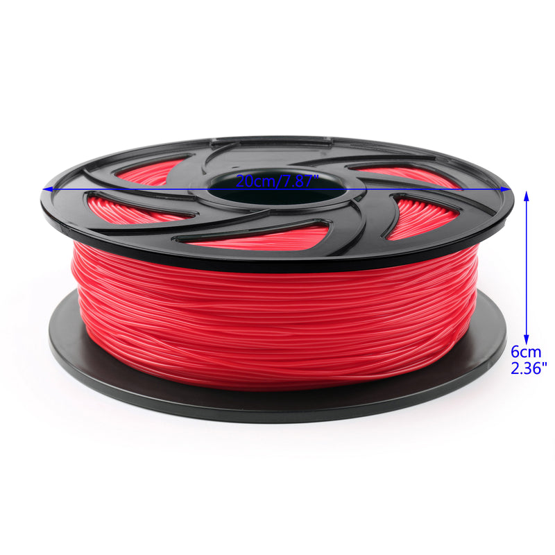 3D Printer Filament 1.75mm PETG 1kg For Drawing Print Pen MakerBot Red