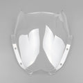 Windshield WindScreen Double Bubble For Hyosung GT125 GT25R GT65R Chrome