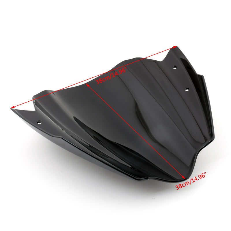 Universal Motorcycle Windshield Windscreen 7/8 & 1 Handlebar Mount For Harley