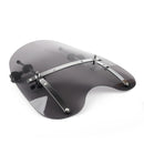 Large 19x17 Windshield Windscreen For Sportster Dyna Glide Softail Touring Generic