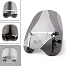 Large 19x17 Windshield Windscreen For Sportster Dyna Glide Softail Touring Generic