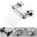 Large 19x17 Windshield Windscreen For Sportster Dyna Glide Softail Touring Generic