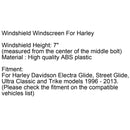 7 Windshield Windscreen For Harley Electra Street Glide Touring 1996-2013 Generic