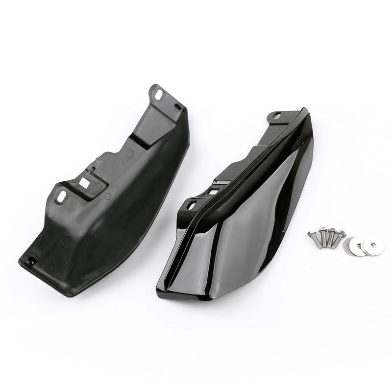 Mid-Frame Air Heat Deflector Trim Accents Shield For Harley Touring Street Glide, 2 Colors Generic