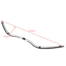 Performance Machine Black Windshield Trim For Harley (1998-2013) Road Glide FLTR, Black Generic