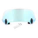 Motorcycle Adjustable Clip On Windshield Extension Spoiler Wind Deflector Generic