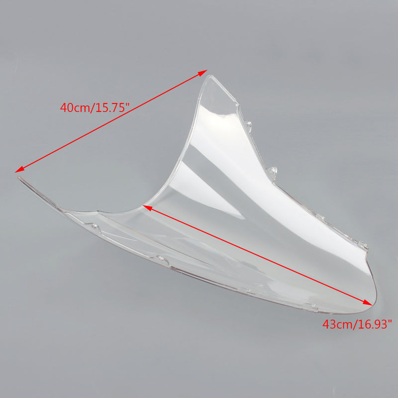 Windshield WindScreen Double Bubble For Honda VFR800 2002-2012, 6 Color Generic