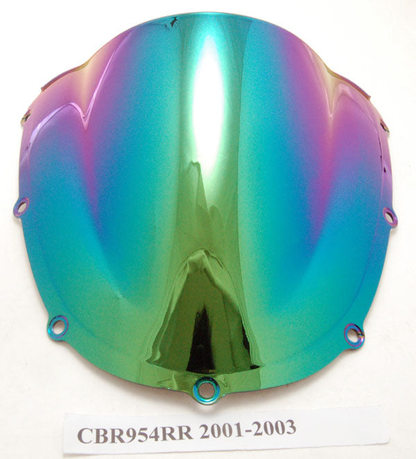 Windshield WindScreen Double Bubble For Honda CBR954RR 2001-2003, 5 Color Generic