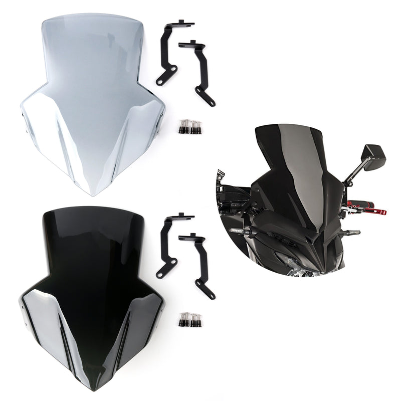 ABS Plastic Windscreen Windshield Shield with Bracket For Honda CB650F 2014-2017