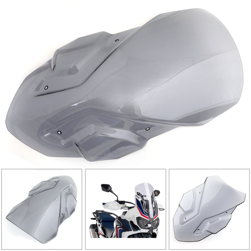 ABS Windscreen Windshield Fairing Wind Protector for 2016-2017 Honda CRF1000L Generic